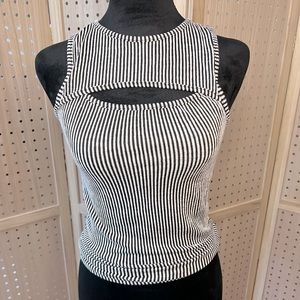 Cut Out Tank Top